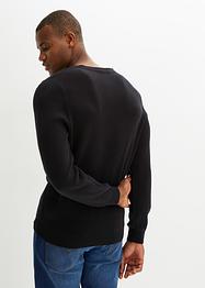 Pull avec col en V Essential, bpc bonprix collection