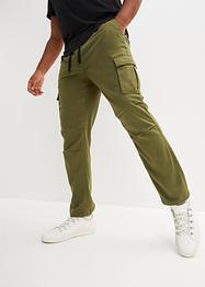 Pantalon cargo extensible Loose Fit, Straight, RAINBOW