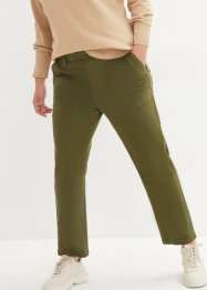 Pantalon en twill avec poches utility et taille confortable, bpc bonprix collection