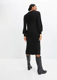 Robe en maille midi, bonprix