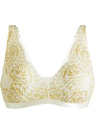 Soutien-gorge bralette sans armatures avec dentelle lurex, BODYFLIRT