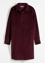 Robe en velours côtelé extensible, bonprix