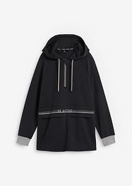 Sweat-shirt long à capuche, bpc bonprix collection