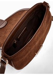 Sac à bandoulière en velours côtelé, bpc bonprix collection