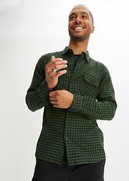 Chemise manches longues en flanelle, Slim Fit, RAINBOW