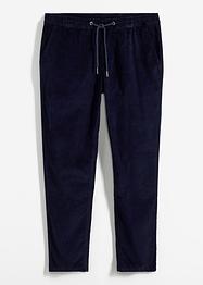 Pantalon taille extensible en velours côtelé légèrement raccourci Regular Fit, Straight, RAINBOW