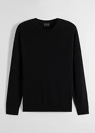 Pull en laine avec teneur en Good Cashmere Standard®, col rond, bonprix