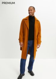 Manteau Premium aspect laine avec ceinture, bpc selection