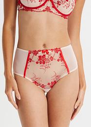 String taille haute avec broderie, BODYFLIRT