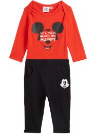 Body Disney Mickey Mouse + pantalon sweat (Ens. 2 pces.), Disney