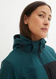 Veste softshell, déperlante, bonprix