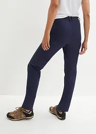 Pantalon technique en softshell stretch avec taille élastiquée dos, déperlant, bonprix