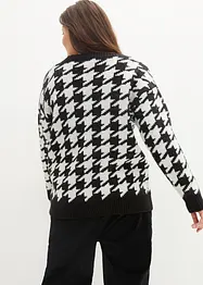 Pull en maille à col rond, bonprix