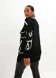 Pull avec inscription, bonprix