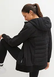 Veste matelassée hybride en mix de matière,  déperlante, bonprix