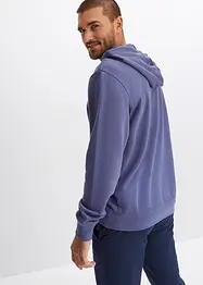 Sweat à capuche zippé coupe confort, bonprix