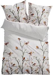 Parure de lit avec rouge-gorge, bpc living bonprix collection