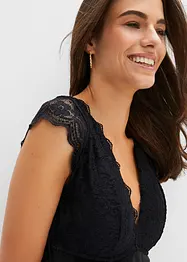 Body en velours sans armatures, bonprix