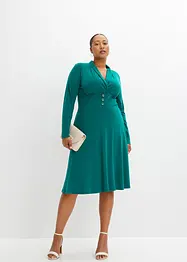 Robe en jersey à boutons, bonprix