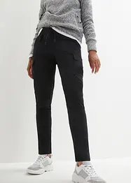 Pantalon technique déperlant avec taille élastiquée, longueur cheville, bonprix