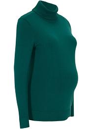 Pull de grossesse en maille avec col roulé, bpc bonprix collection