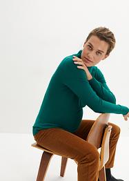 Pull de grossesse en maille avec col roulé, bpc bonprix collection