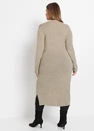 Robe midi en maille, bonprix