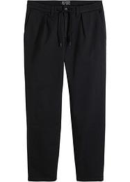 Pantalon chino avec pinces en coton, bpc selection