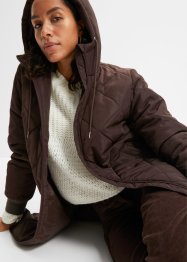 Manteau court à capuche avec surpiqûres, bpc bonprix collection