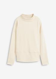 Sweat-shirt avec col montant, bpc bonprix collection