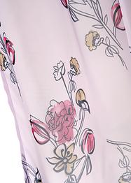 Voilage imprimé floral avec embrasse incluse (1 pce.), bpc living bonprix collection