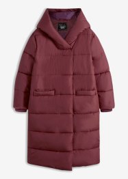 Manteau oversize matelassé avec capuche, en polyester recyclé, bpc bonprix collection