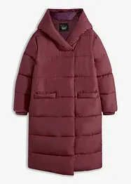 Manteau oversize matelassé avec capuche, en polyester recyclé, bonprix