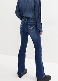 Jean thermo extensible avec intérieur douillet et surface grattée, Bootcut, John Baner JEANSWEAR