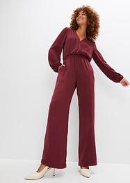 Combinaison en satin style cache-cœur, BODYFLIRT