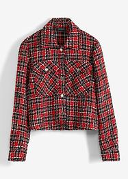 Veste en tweed courte, RAINBOW