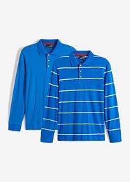 Lot de 2 polos manches longues, bpc selection