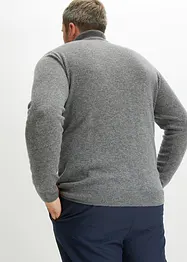 Pull en laine avec teneur en Good Cashmere Standard®, col roulé, bonprix