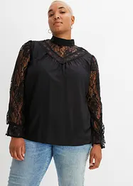 Blouse à dentelle, bonprix