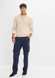 Pantalon cargo coupe confort, Regular Fit Straight, bpc bonprix collection