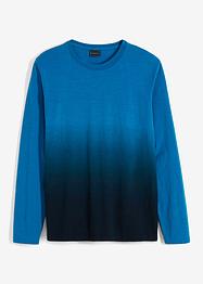 T-shirt manches longues avec dégradé de couleur, Slim Fit, RAINBOW