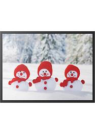Tapis de protection avec bonhommes de neige, bpc living bonprix collection