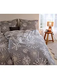 Parure de lit avec flocons de neige, bonprix