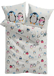 Parure de lit avec pingouins, bonprix