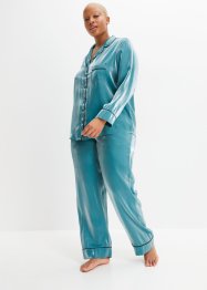 Pyjama en satin avec effet brillant, bpc bonprix collection
