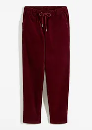 Pantalon en velours côtelé avec cordon, bonprix