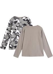 Lot de 2 tricots de peau manches longues pour enfant, bpc bonprix collection