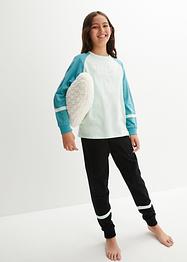 Pyjama fille avec manches raglan (Ens. 2 pces.), bpc bonprix collection