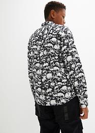 Chemise manches longues garçon avec imprimé, Slim Fit, bpc bonprix collection