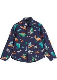 Chemise manches longues garçon avec imprimé dino, Slim Fit, bpc bonprix collection